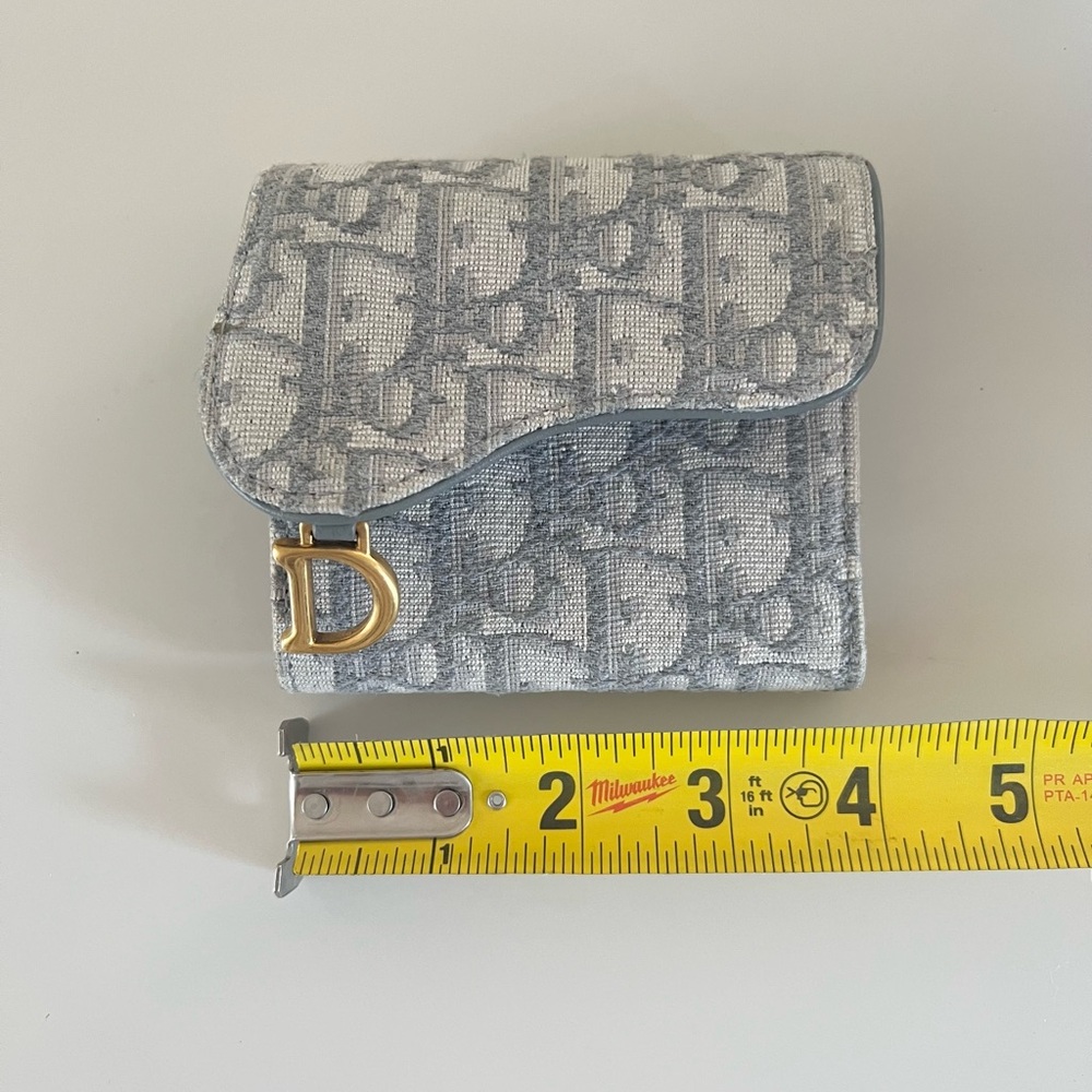 ❌SOLD❌Dior Saddle Trotter Monogram Wallet